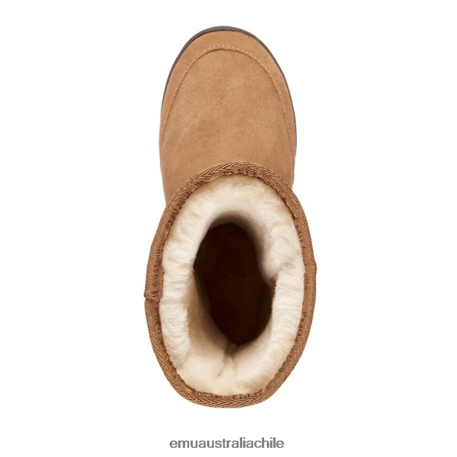 EMU Australia hombres platino interior lo zapatos castaña 8PR6L54
