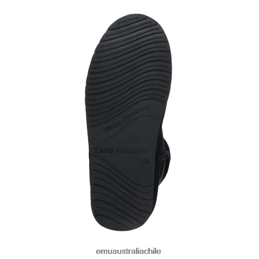 EMU Australia mujer aguijón platino delgado mini zapatos negro 8PR6L2