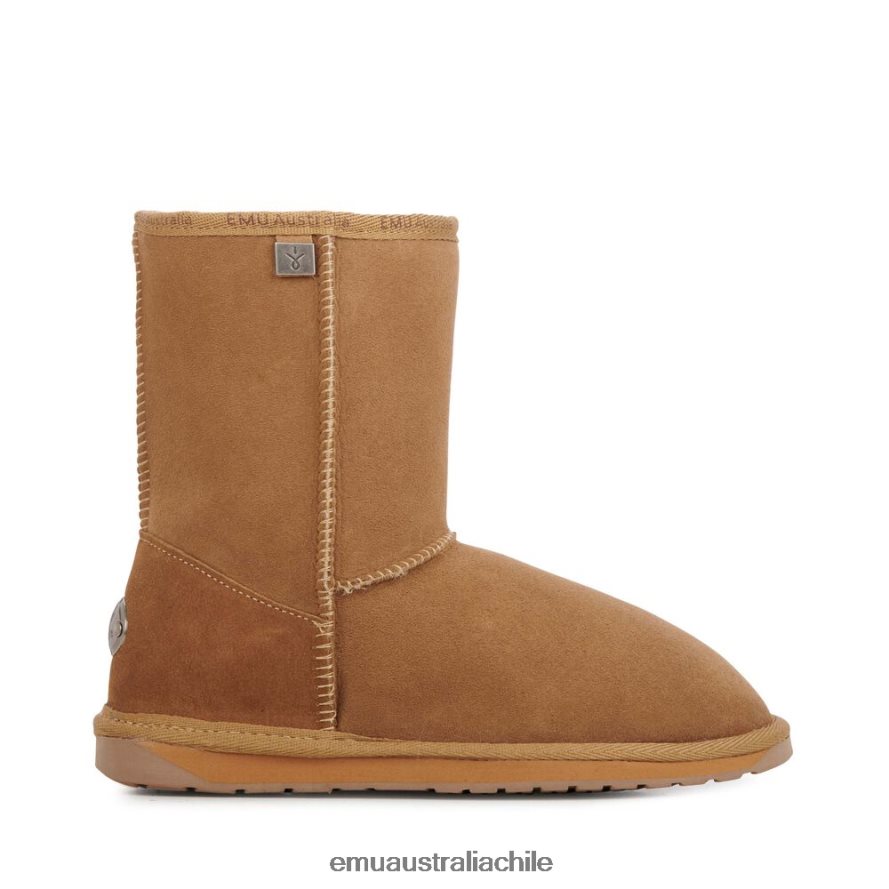 EMU Australia mujer platino stinger delgado lo zapatos castaña 8PR6L1