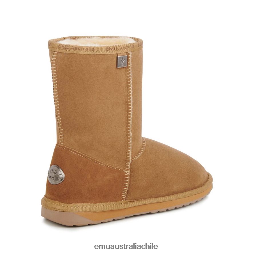 EMU Australia mujer platino stinger delgado lo zapatos castaña 8PR6L1