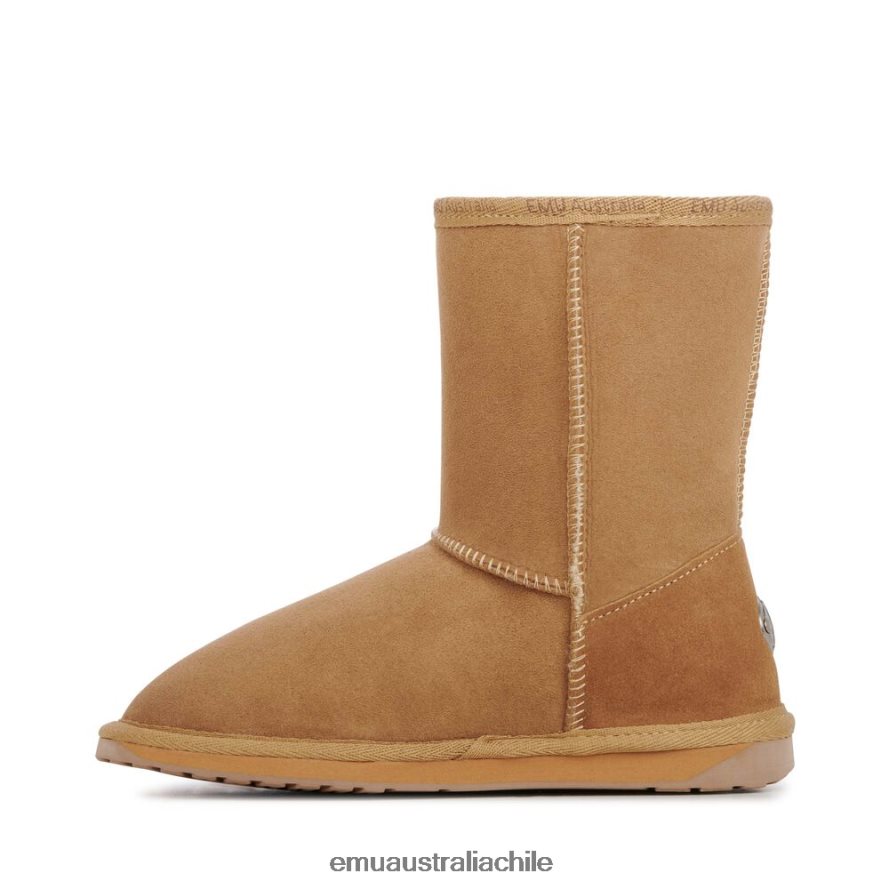 EMU Australia mujer platino stinger delgado lo zapatos castaña 8PR6L1