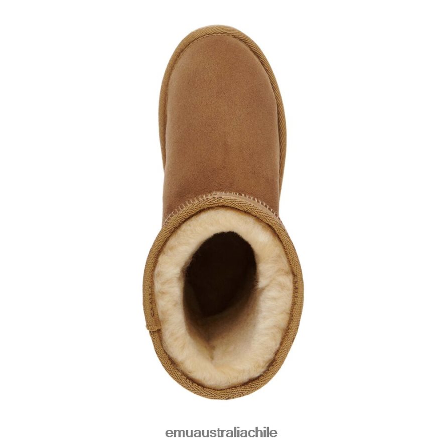 EMU Australia mujer platino stinger delgado lo zapatos castaña 8PR6L1