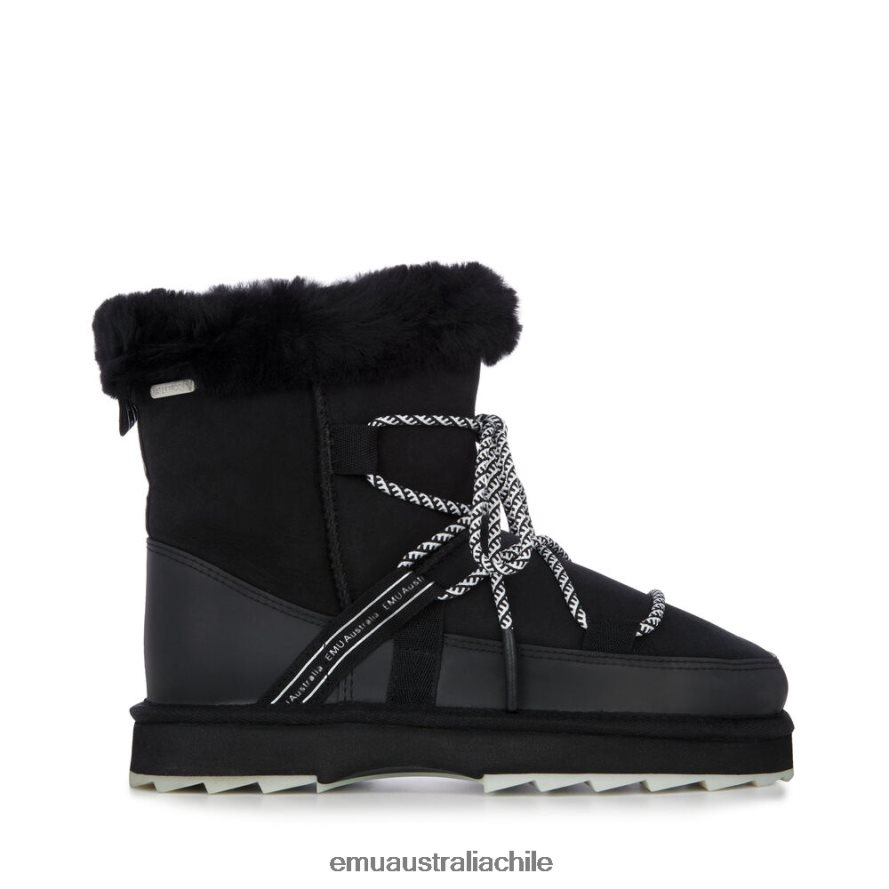 EMU Australia mujer borroso zapatos negro 8PR6L40