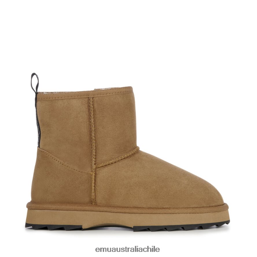 EMU Australia mujer mini tiburón zapatos castaño/negro 8PR6L36