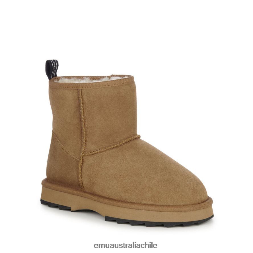EMU Australia mujer mini tiburón zapatos castaño/negro 8PR6L36