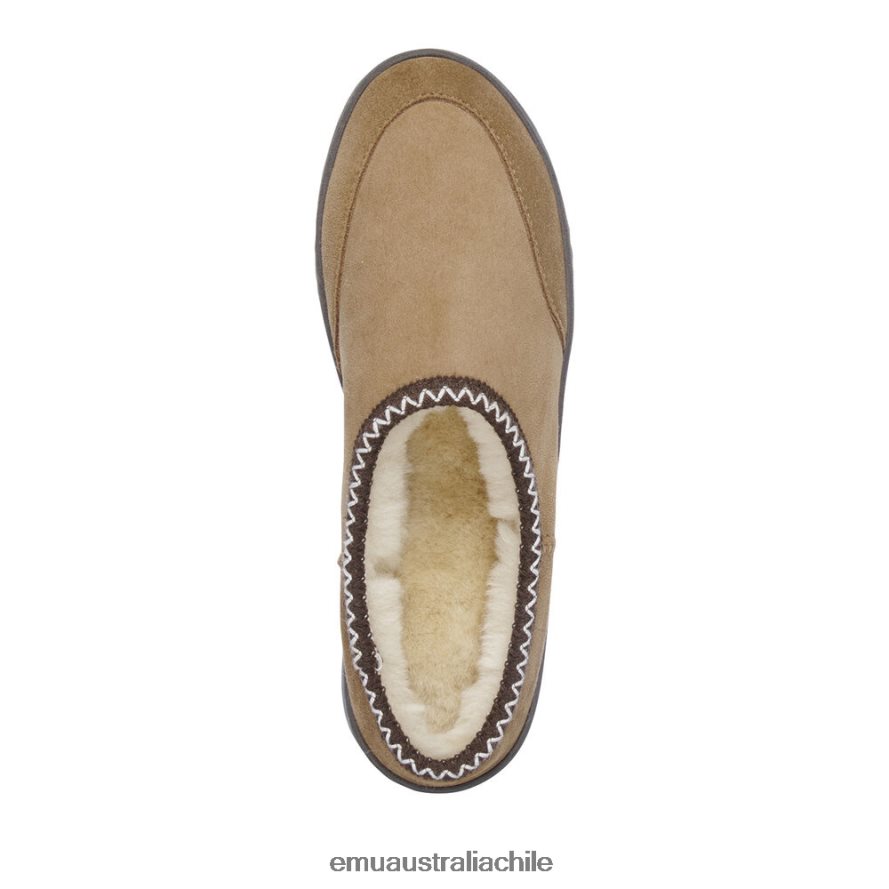EMU Australia mujer desgaste del interior de platino zapatos castaña 8PR6L6