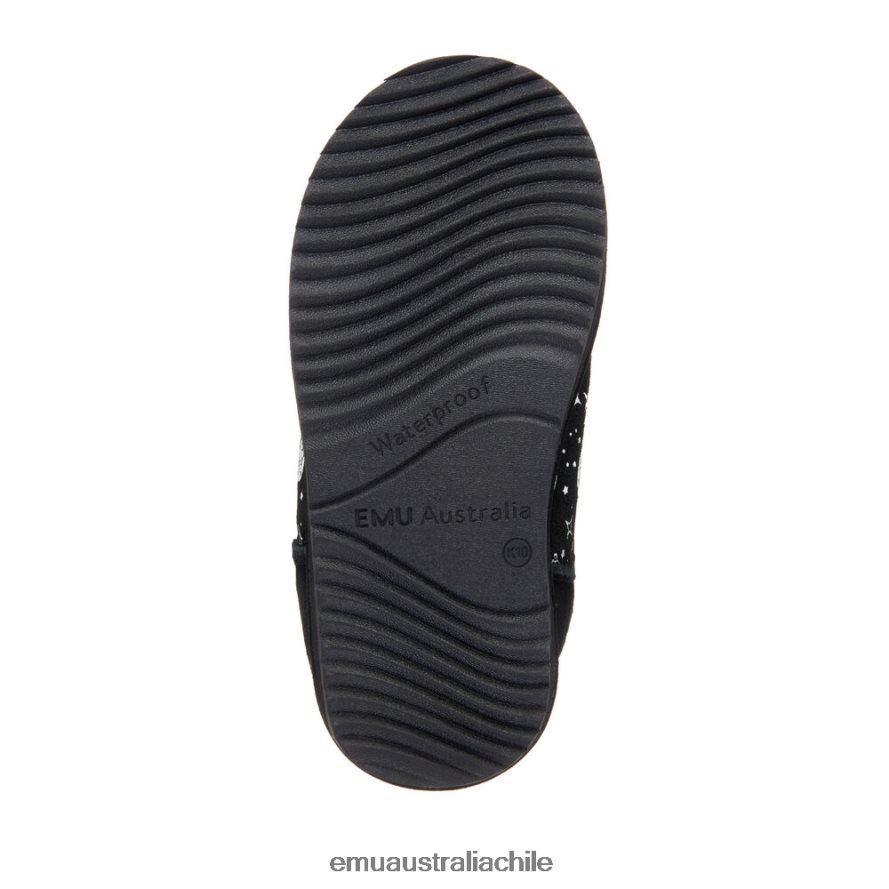 EMU Australia niños Brumby del espacio exterior zapatos negro 8PR6L63