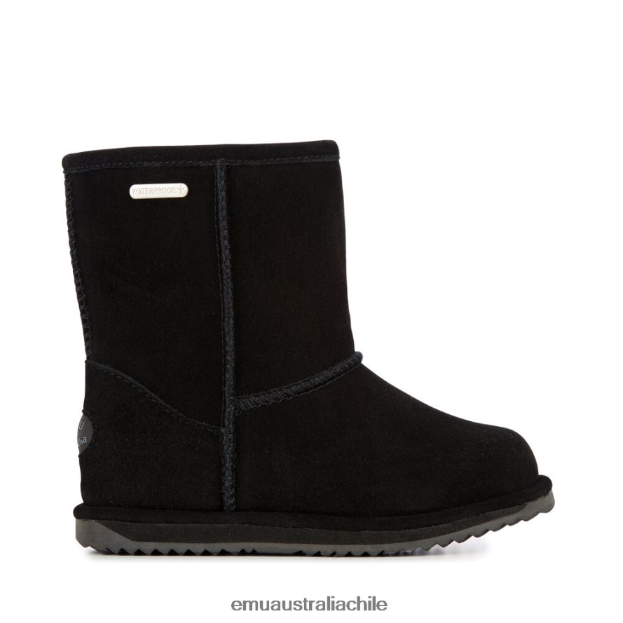 EMU Australia niños brumby lo zapatos negro 8PR6L60