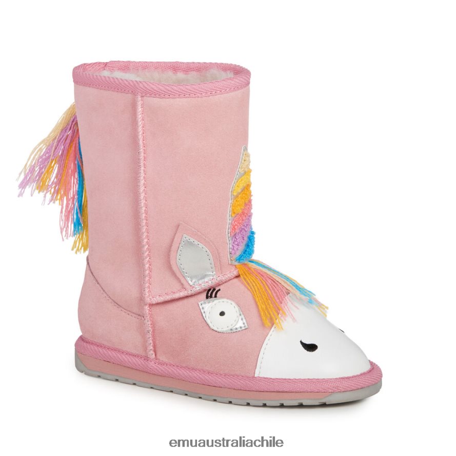 EMU Australia niños unicornio magico zapatos Rosa palido 8PR6L67